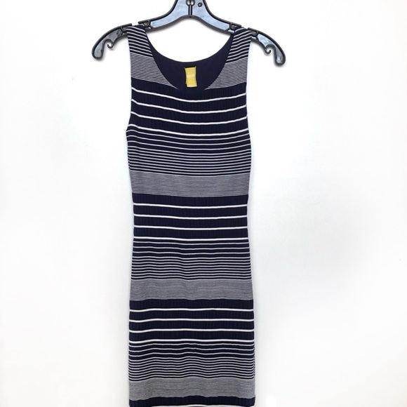 Maeve Edisto Column Navy Blue White Stripe Size XS - Picture 3 of 9